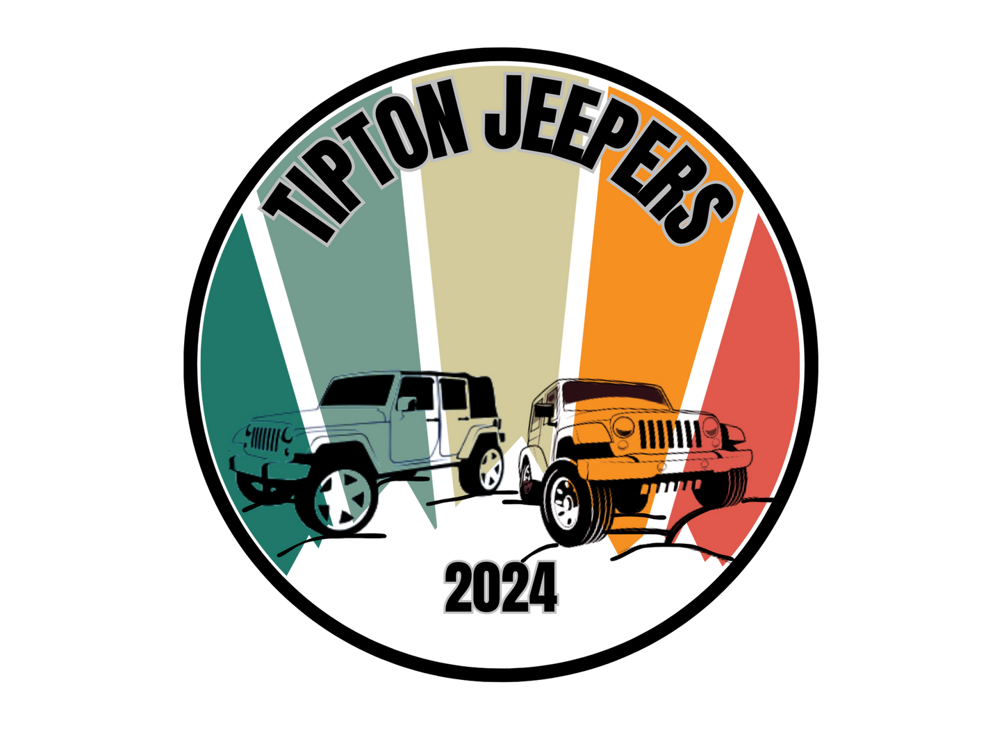 Rainbow with JEEPS