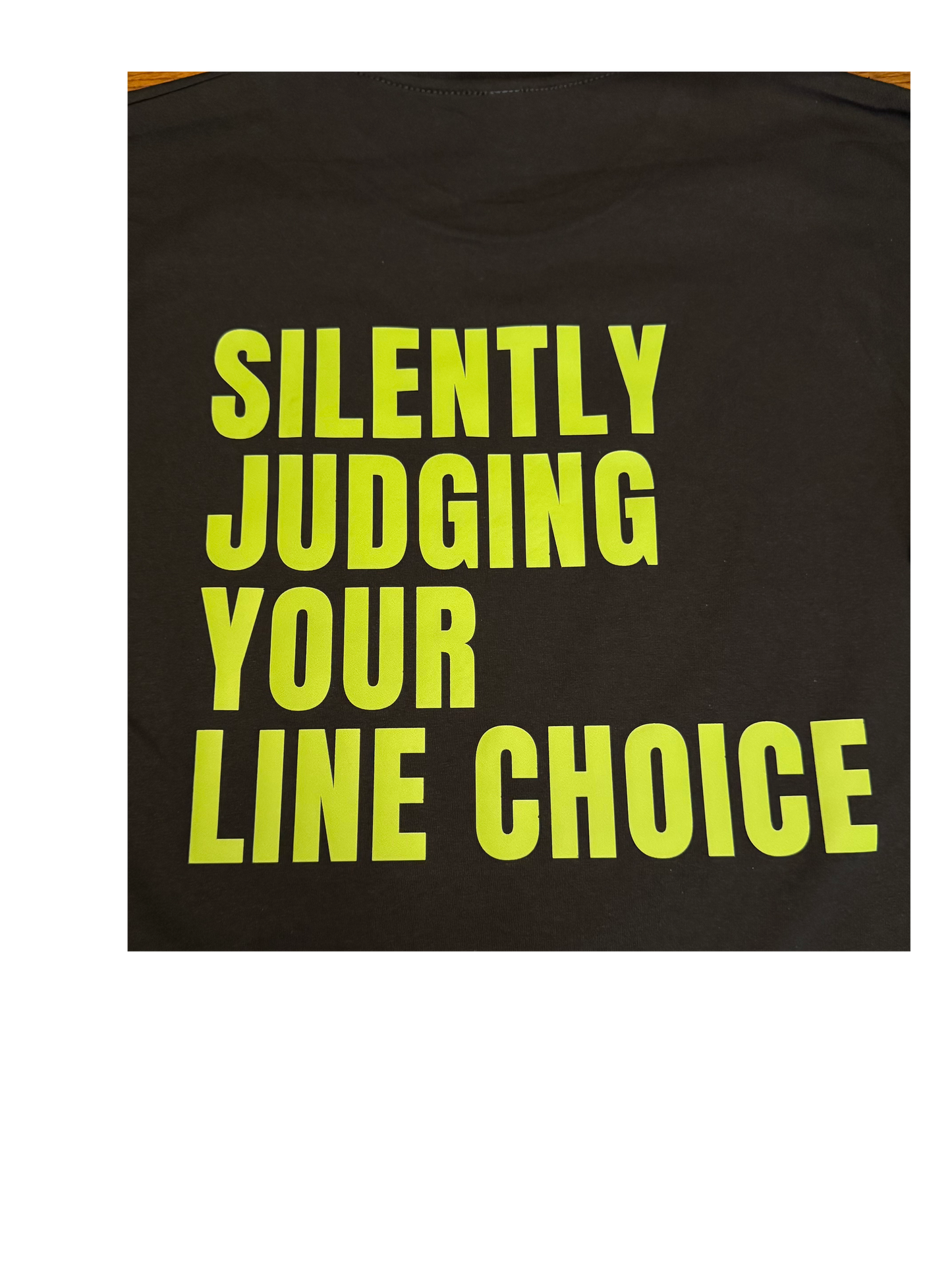 Slightly Judging Your Line Choice